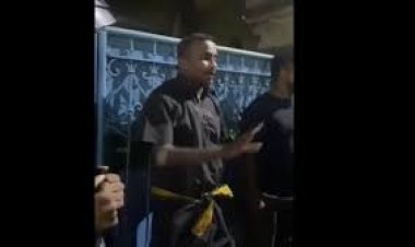 யாழில் ஐப்பன் மாலை போட்ட பக்தனின் துாசண பூசை!